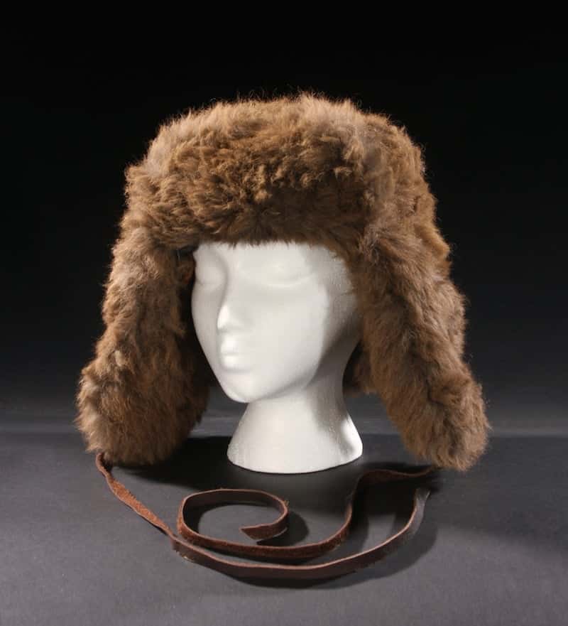Buffalo Fur Trapper Hat