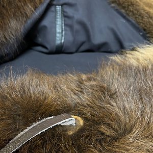 Custom Coyote Fur Trim Hood Replacement Collar