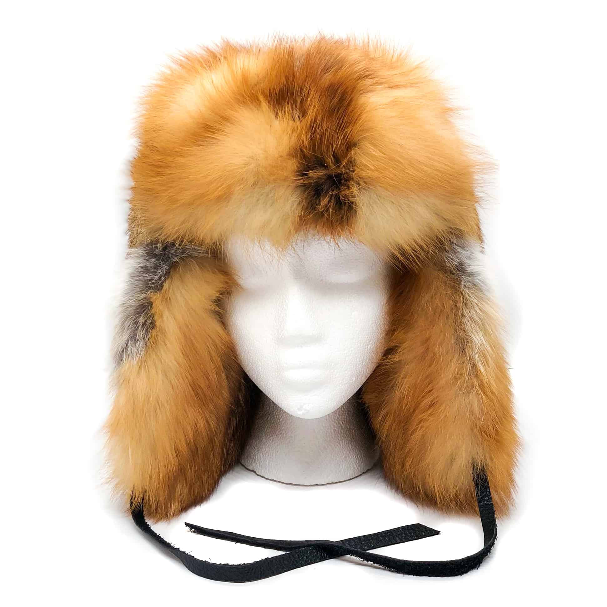 New!Natural,Real RED FOX Fur HAT! - www.weeklybangalee.com